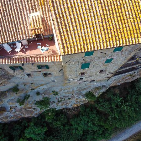 Le Antiche Viste Lejlighed Pitigliano Eksteriør billede