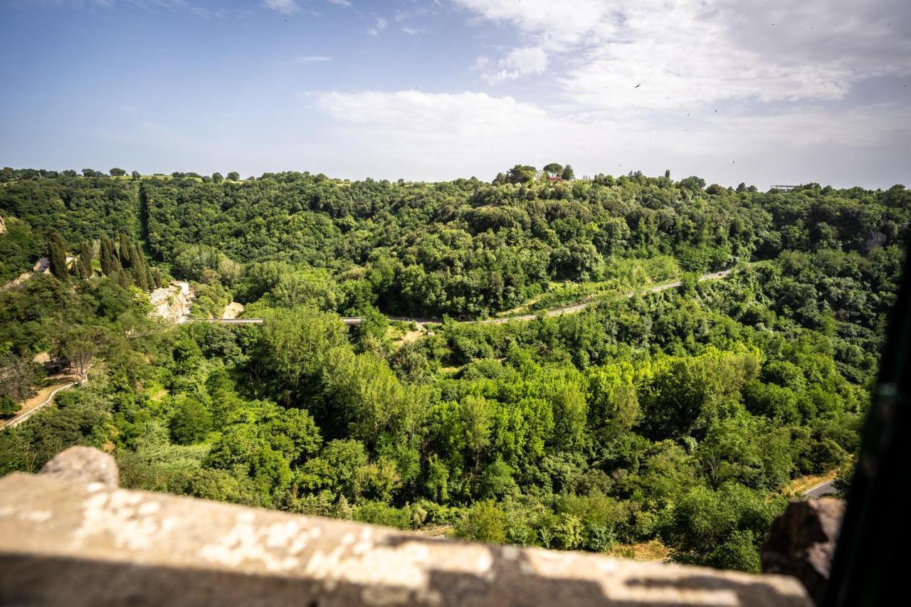 Le Antiche Viste Lejlighed Pitigliano Eksteriør billede