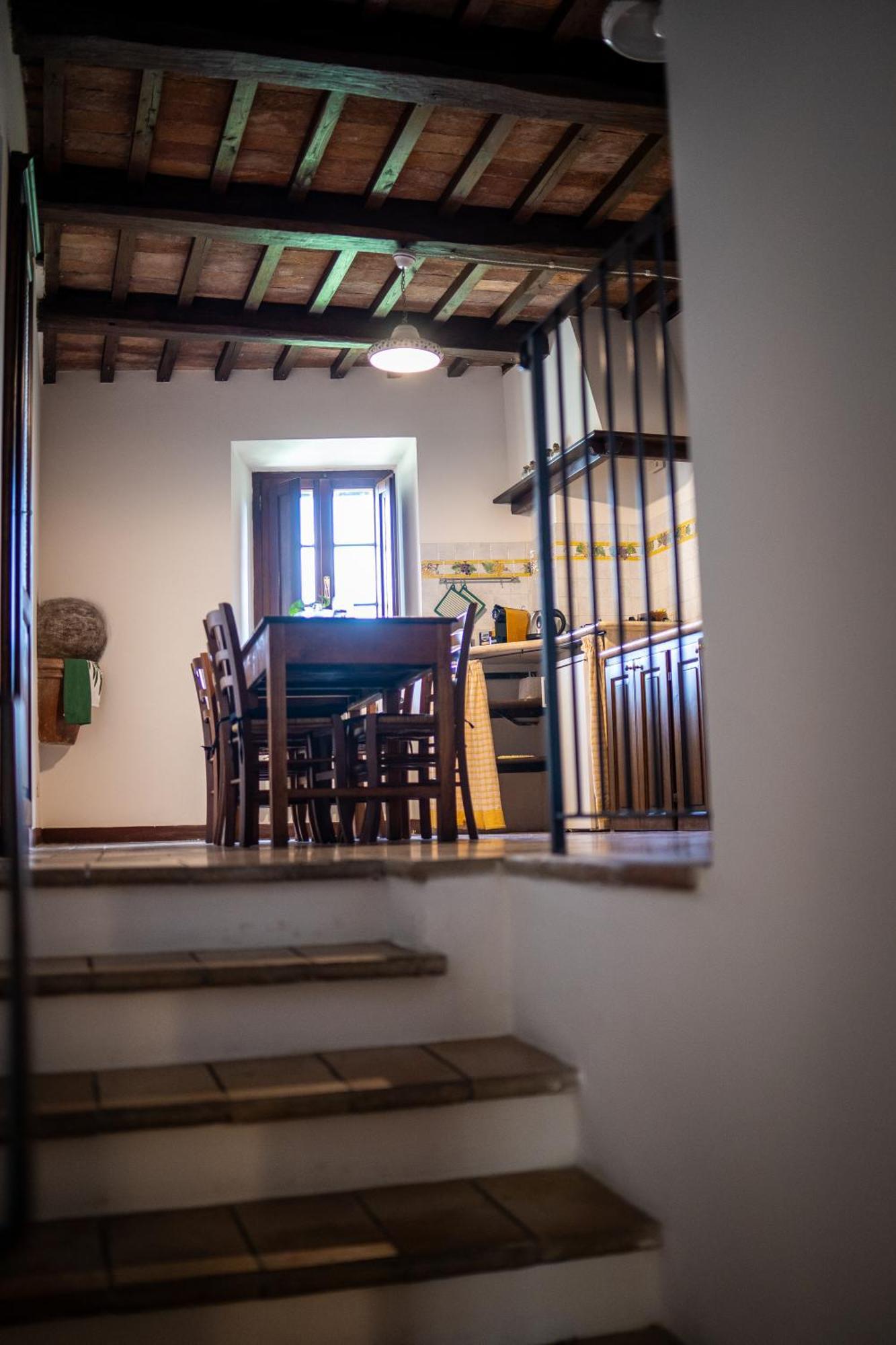 Le Antiche Viste Lejlighed Pitigliano Værelse billede