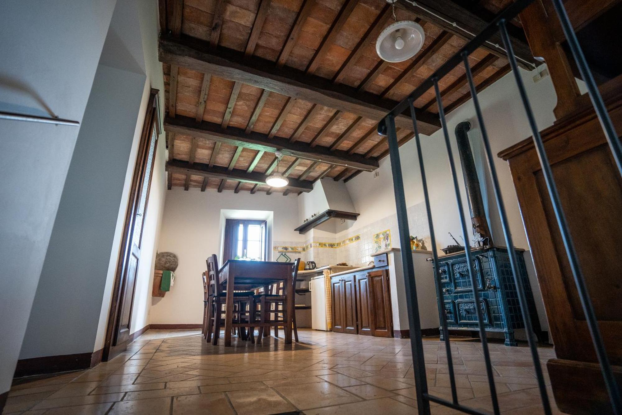 Le Antiche Viste Lejlighed Pitigliano Værelse billede